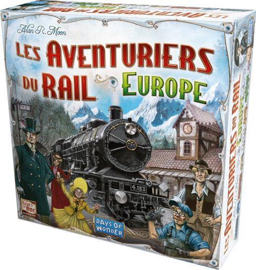 Les Aventuriers Du Rail - Europe_Jeu-de-société