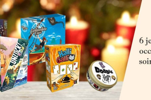 6 jeux de société pour occuper les enfants le soir de réveillon - L'Atelier des Jeux