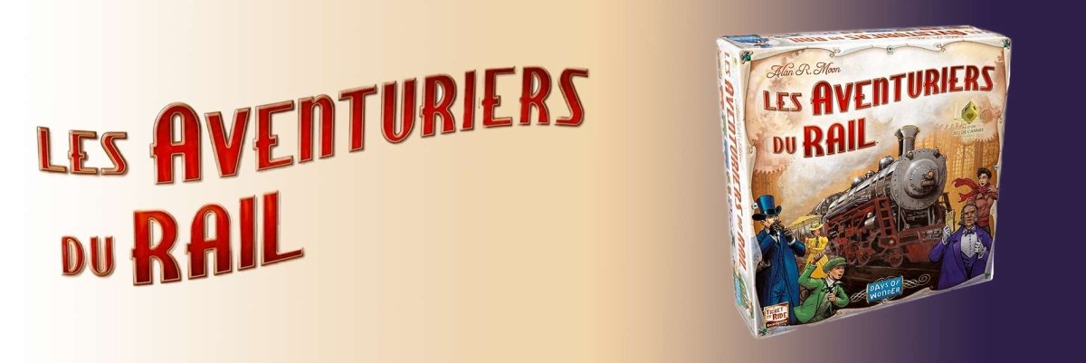 Acheter Les Aventuriers du Rail : Embarquez pour une aventure ludique inoubliable ! - L'Atelier des Jeux