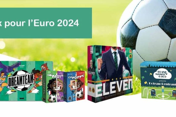 Découvrez les meilleurs jeux de société sur le thème du football pour l'Euro 2024 - L'Atelier des Jeux