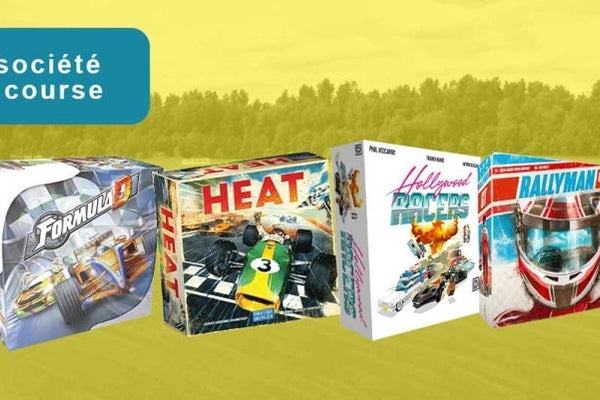 Découvrez notre sélection de jeux de société sur le thème de la course - L'Atelier des Jeux