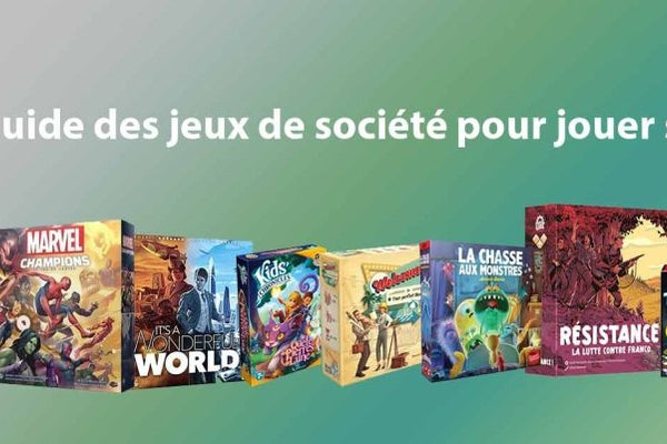 Divertissement en solo : votre guide des jeux de société pour jouer seul - L'Atelier des Jeux