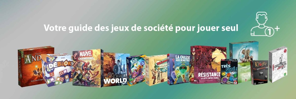 Divertissement en solo : votre guide des jeux de société pour jouer seul - L'Atelier des Jeux