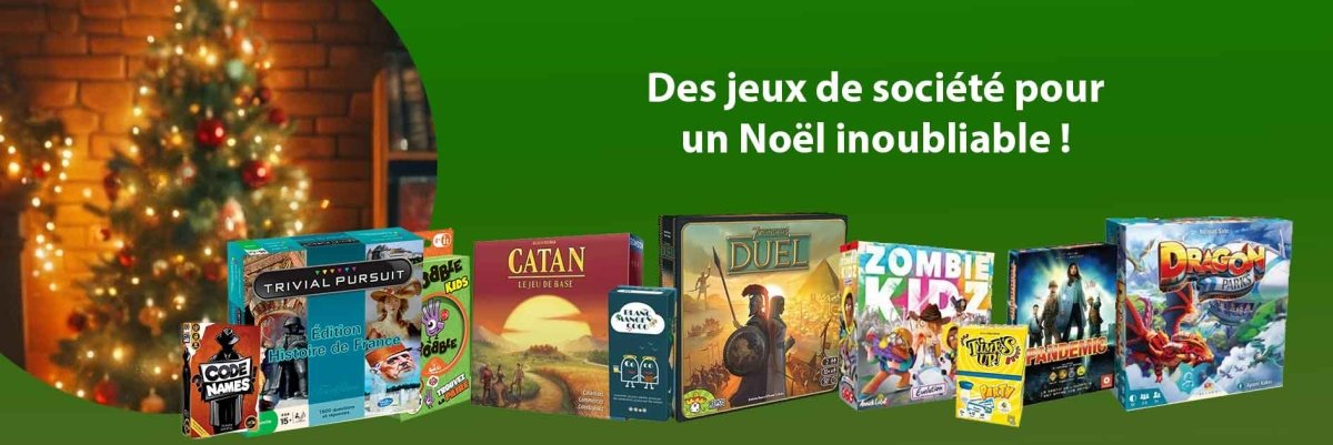 Immergez-vous dans la magie des jeux de société pour un Noël inoubliable ! - L'Atelier des Jeux