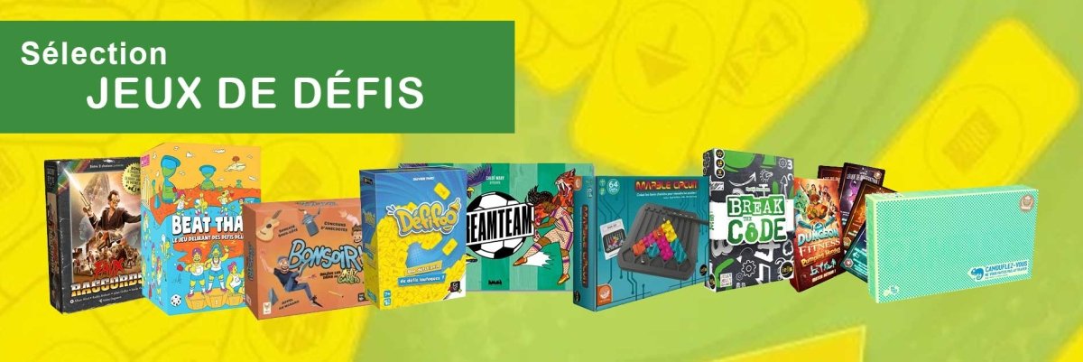 La magie des jeux de société de défis : notre sélection - L'Atelier des Jeux