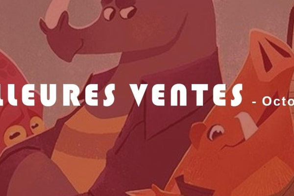 Les meilleures ventes de jeux de société de octobre 2024 - L'Atelier des Jeux