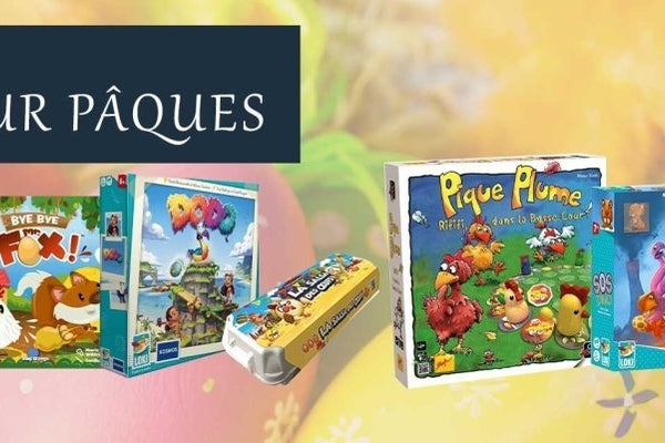 Pâques Ludiques : notre sélection de jeux de société pour enfants - L'Atelier des Jeux