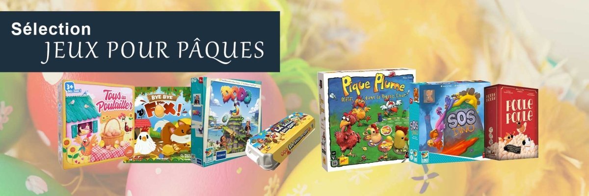 Pâques Ludiques : notre sélection de jeux de société pour enfants - L'Atelier des Jeux