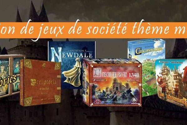 Plongez dans le passé avec ces jeux de société médiévaux captivants - L'Atelier des Jeux