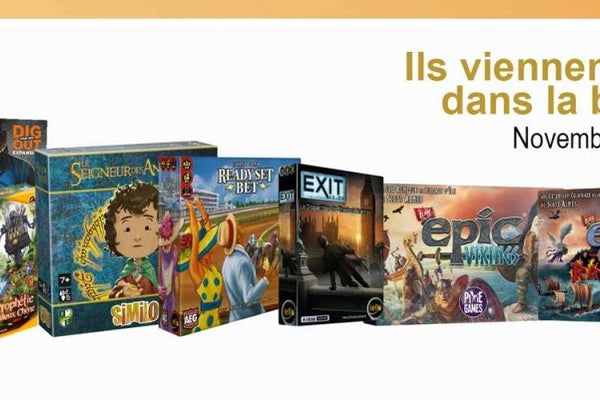 Plongez dans l'univers ludique des jeux de société - de la stratégie viking à la magie des contes - L'Atelier des Jeux