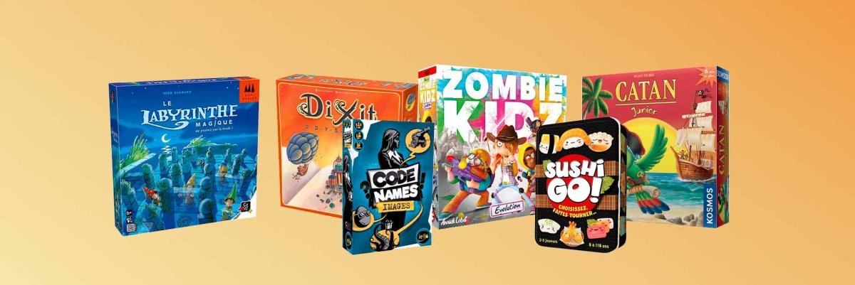 Sélection de jeux de société pour les enfants – Spécial ludothèque - L'Atelier des Jeux