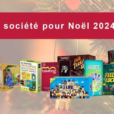 Sélection de jeux de société pour Noël 2024 - L'Atelier des Jeux