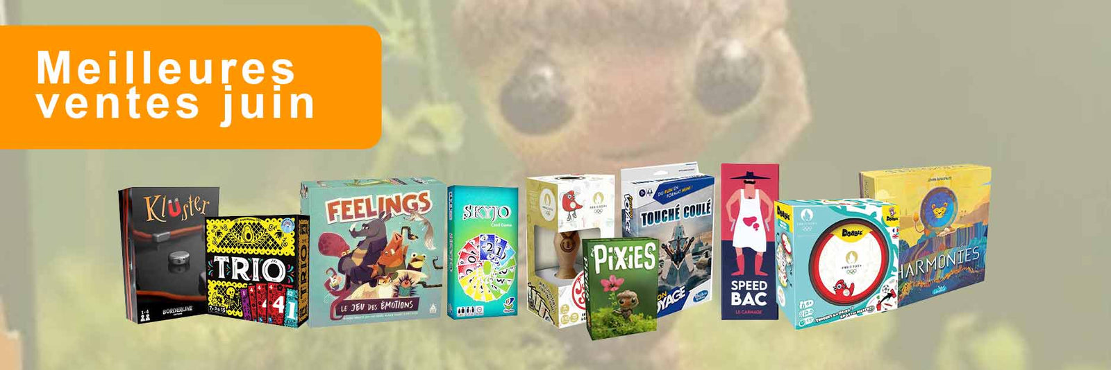 Les meilleures ventes de jeux de société du mois de juin 2024 - L'Atelier des Jeux