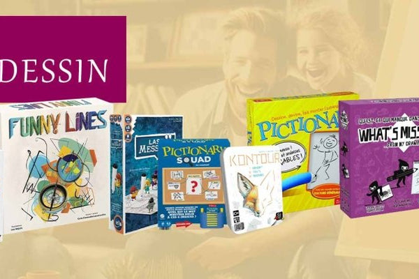 Sélection top 10 des jeux de société de dessin - L'Atelier des Jeux