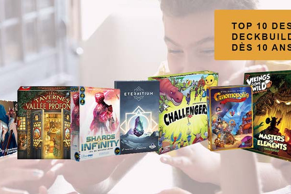 Top 10 des jeux de société de deckbuilding pour enfants dès 10 ans - L'Atelier des Jeux
