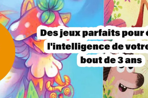Top 5 des jeux de société pour enfants dès 3 ans - L'Atelier des Jeux