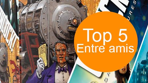 Top 5 des jeux de société pour une soirée entre amis - L'Atelier des Jeux