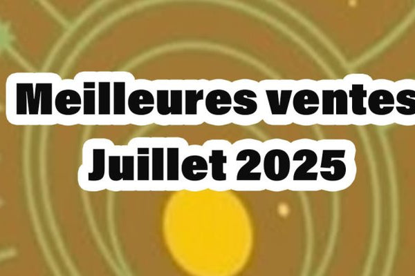 Top ventes juillet 2025 : Quand les tables de jeux se battent pour les meilleures ventes ! - L'Atelier des Jeux