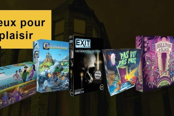 Un Halloween ludique et horrifiant : Notre sélection de jeux pour frissonner de plaisir - L'Atelier des Jeux