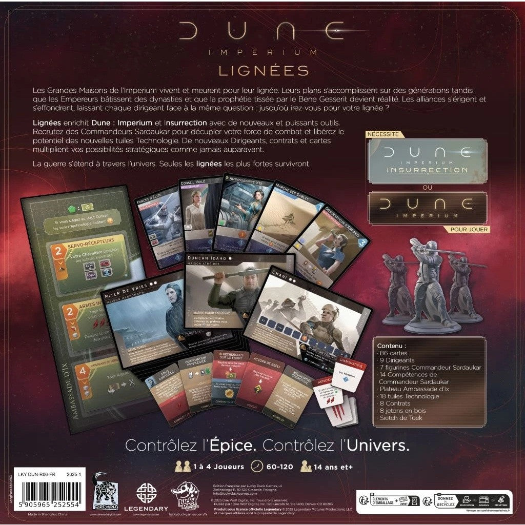 Dune : Imperium - Lignées