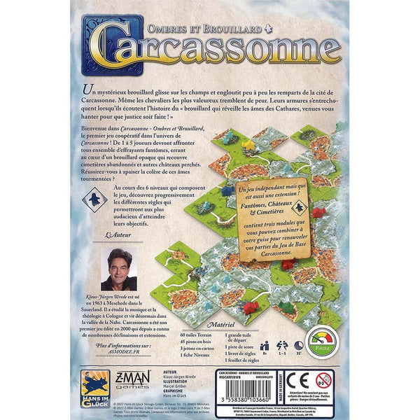 Carcassonne: Ombres et Brouillard - Jeu de Société - L'Atelier des Jeux