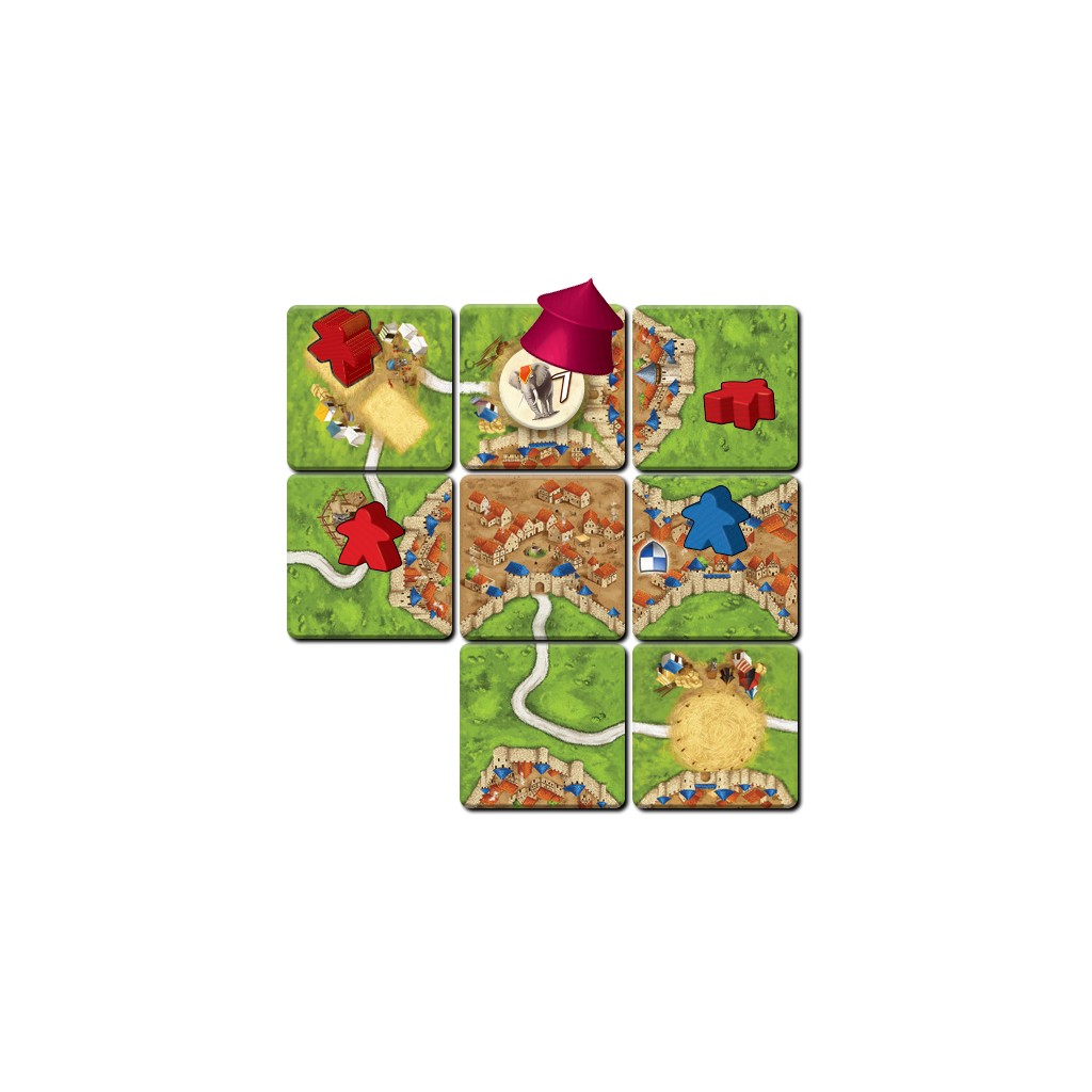 Carcassonne : Tous En Piste - Jeu de Société - L'Atelier des Jeux