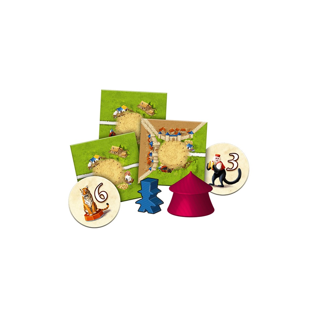 Carcassonne : Tous En Piste - Jeu de Société - L'Atelier des Jeux