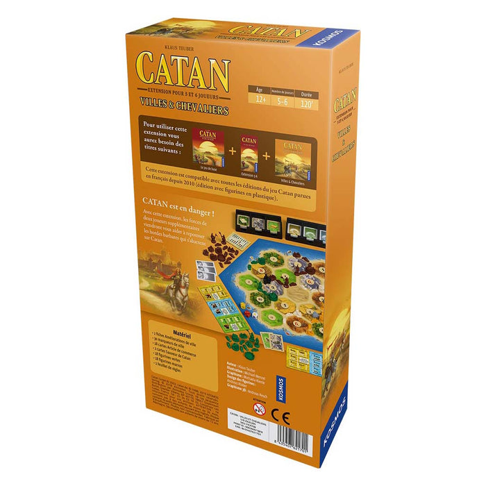 Catan - Villes et Chevaliers 5/6 joueurs - Jeu de Société - L'Atelier des Jeux