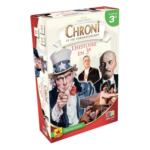 Chroni - L'Histoire En 3ème - Jeu de Société - L'Atelier des Jeux