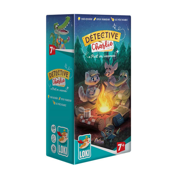 Détective Charlie - Part en Vacances - Jeu de Société - L'Atelier des Jeux