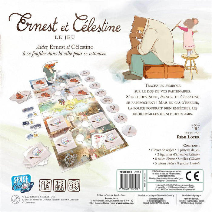 Ernest & Célestine - Jeu de Société - L'Atelier des Jeux