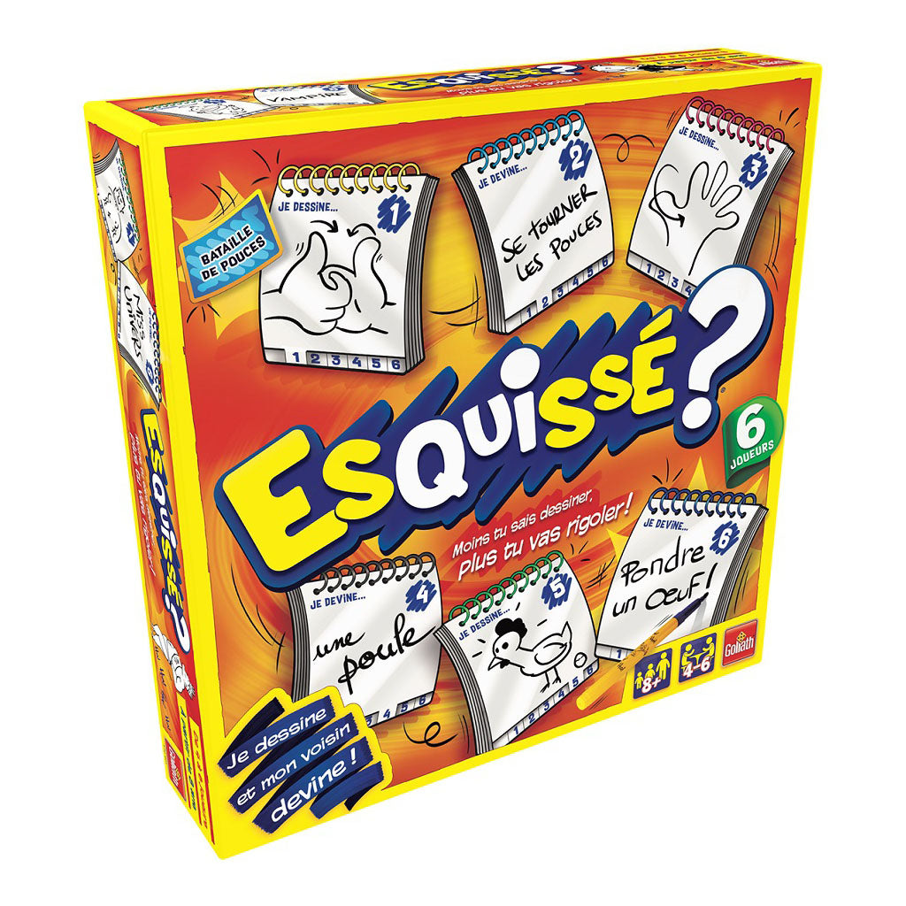 Esquissé ? - 6 Joueurs - Jeu de Société - L'Atelier des Jeux