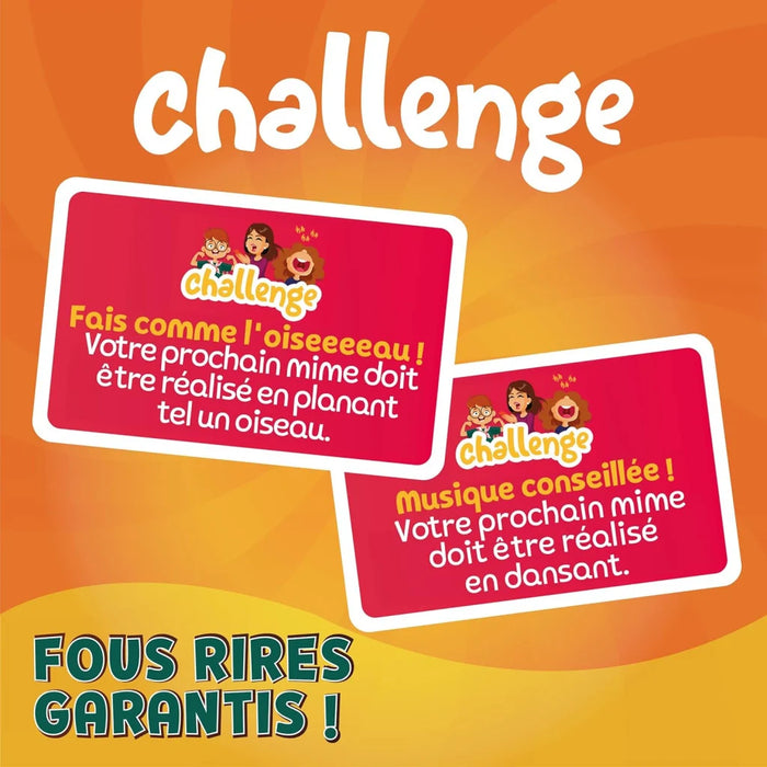 Génération Mimes cartes challenge