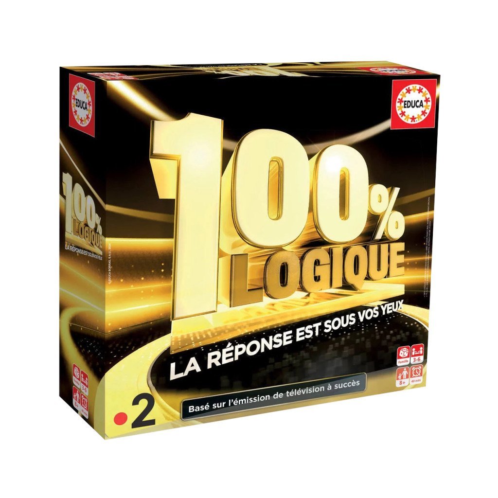 100% Logique_Jeu - de - société