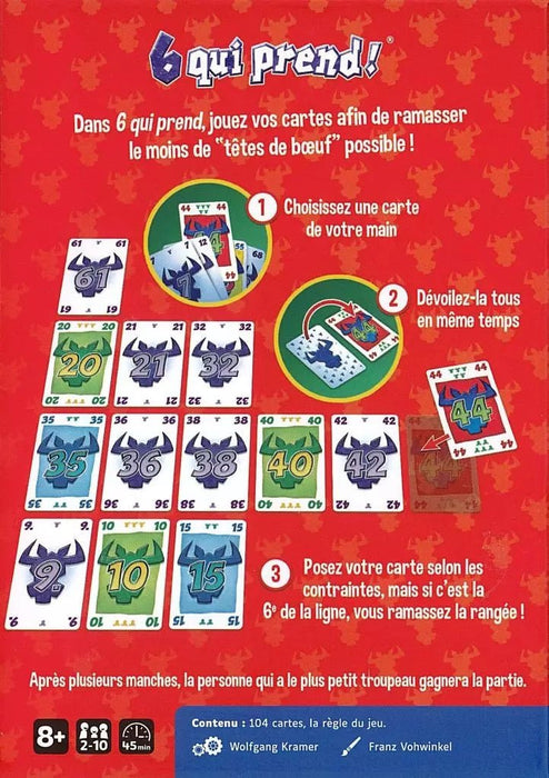 6 Qui Prend_Jeu - de - société