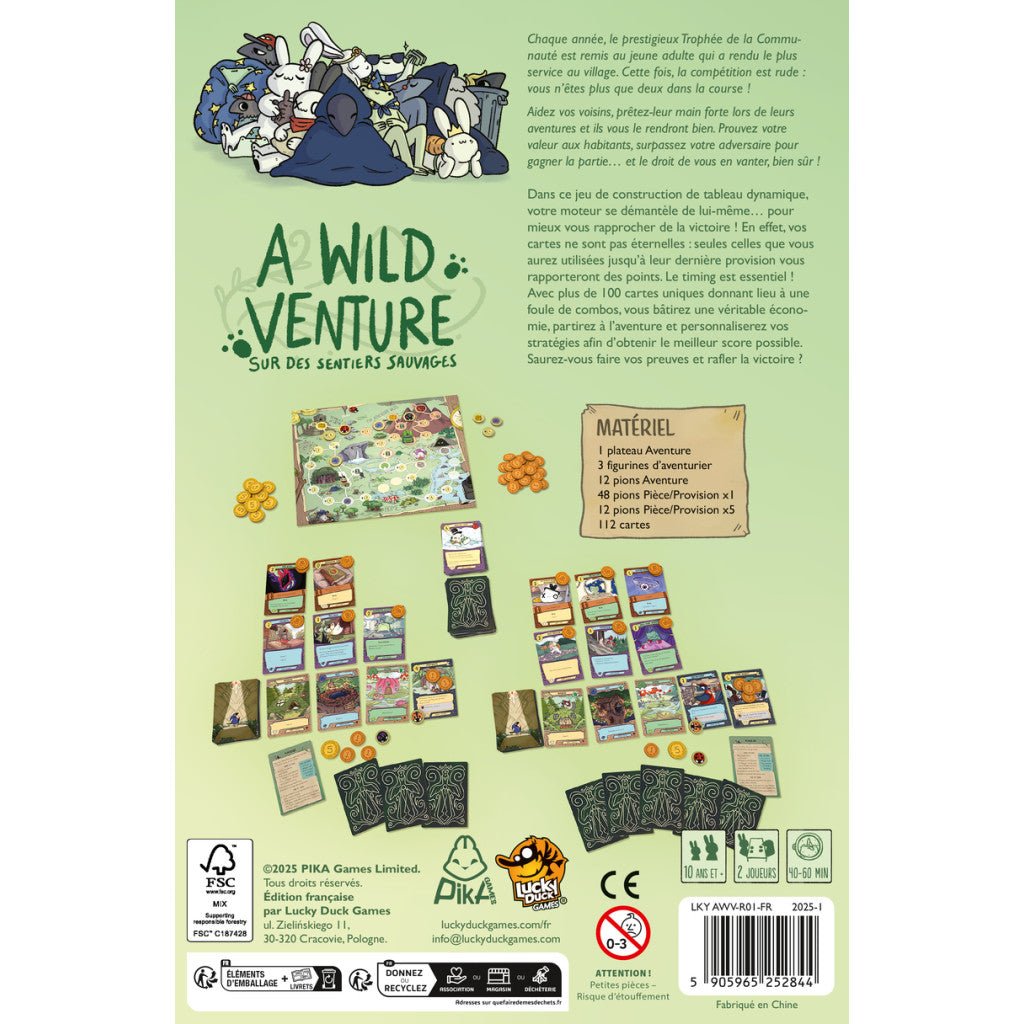 A Wild Venture - Sur des Sentiers Sauvages_Jeu - de - société