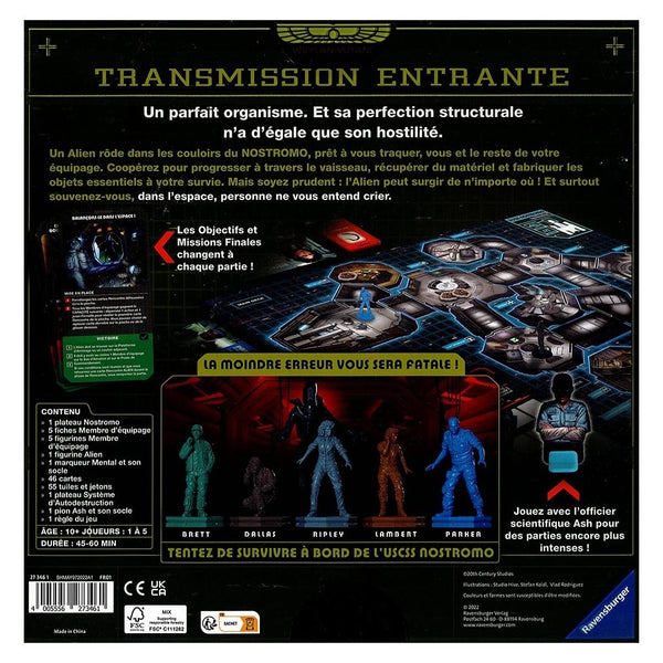 Alien - Le Destin du Nostromo_Jeu - de - société