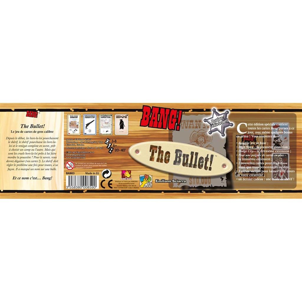 Bang ! The Bullet_Jeu - de - société