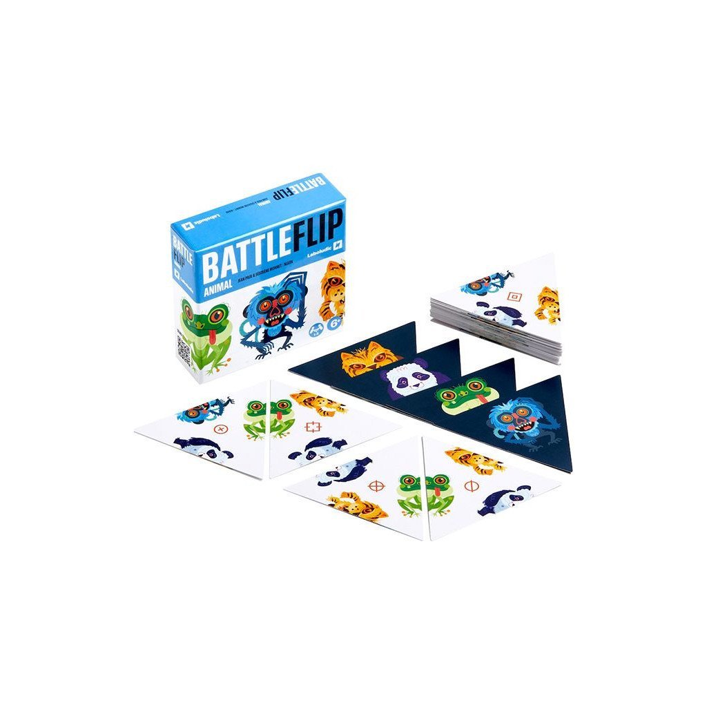Battle Flip - Animaux_Jeu - de - société