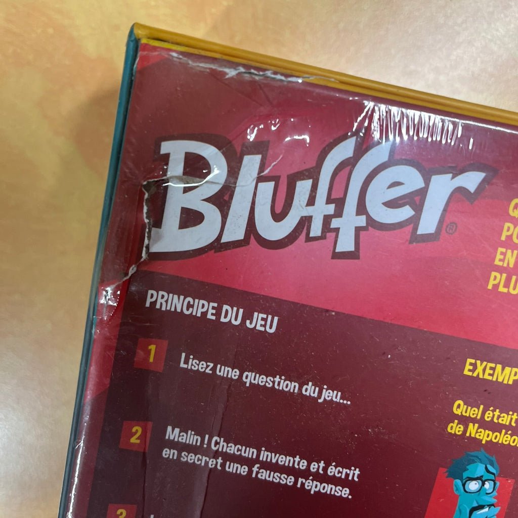 Boîte abîmée - Bluffer_Jeu - de - société