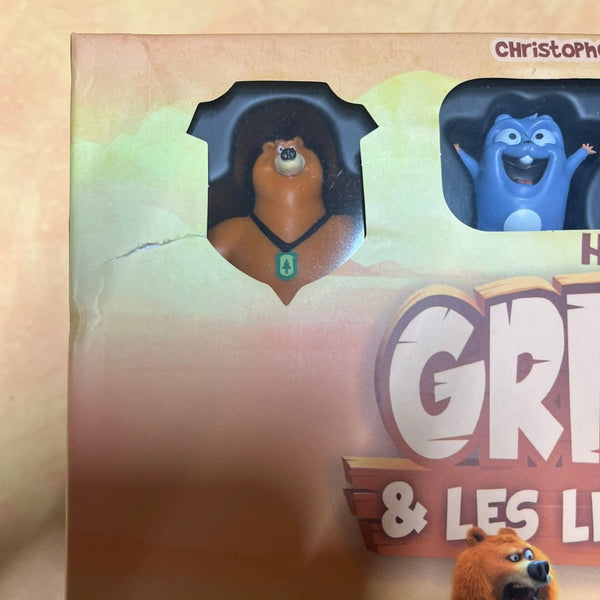 Boîte abîmée - Grizzy et les Lemmings - Autour du Monde_Jeu - de - société