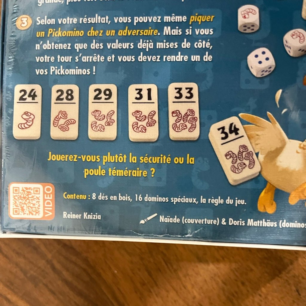 Boîte abîmée - Pickomino_Jeu - de - société
