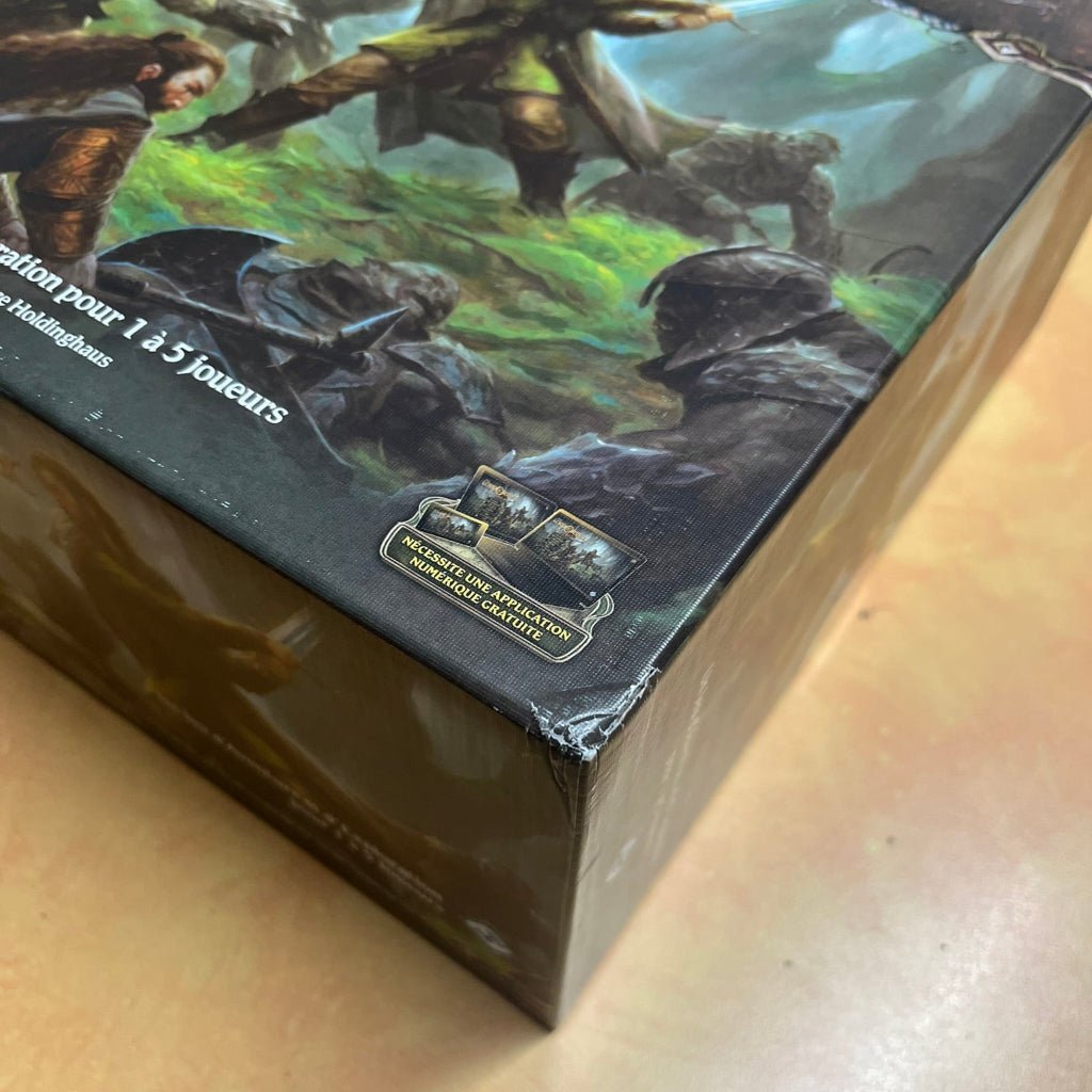 Boîte abîmée - Seigneur des Anneaux - Voyages en Terre du Milieu_Jeu - de - société