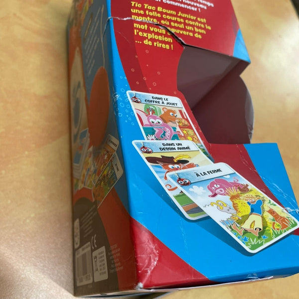 Boîte abîmée - Tic Tac Boum Junior_Jeu - de - société