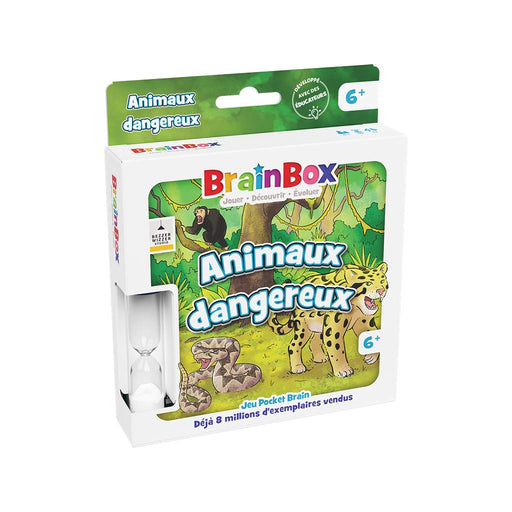 BrainBox Pocket : Animaux Dangereux_Jeu - de - société