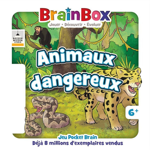BrainBox Pocket : Animaux Dangereux_Jeu - de - société