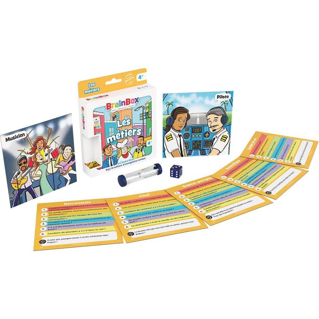 BrainBox Pocket : Les Métiers_Jeu - de - société
