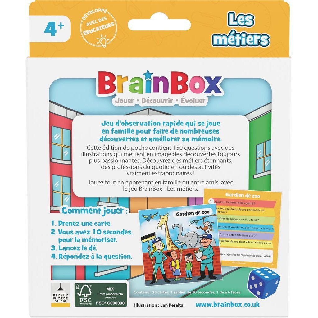 BrainBox Pocket : Les Métiers_Jeu - de - société