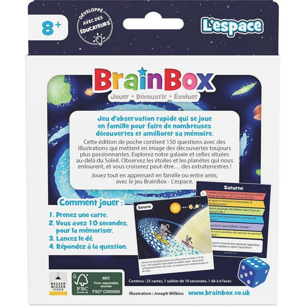 BrainBox Pocket : L'Espace_Jeu - de - société