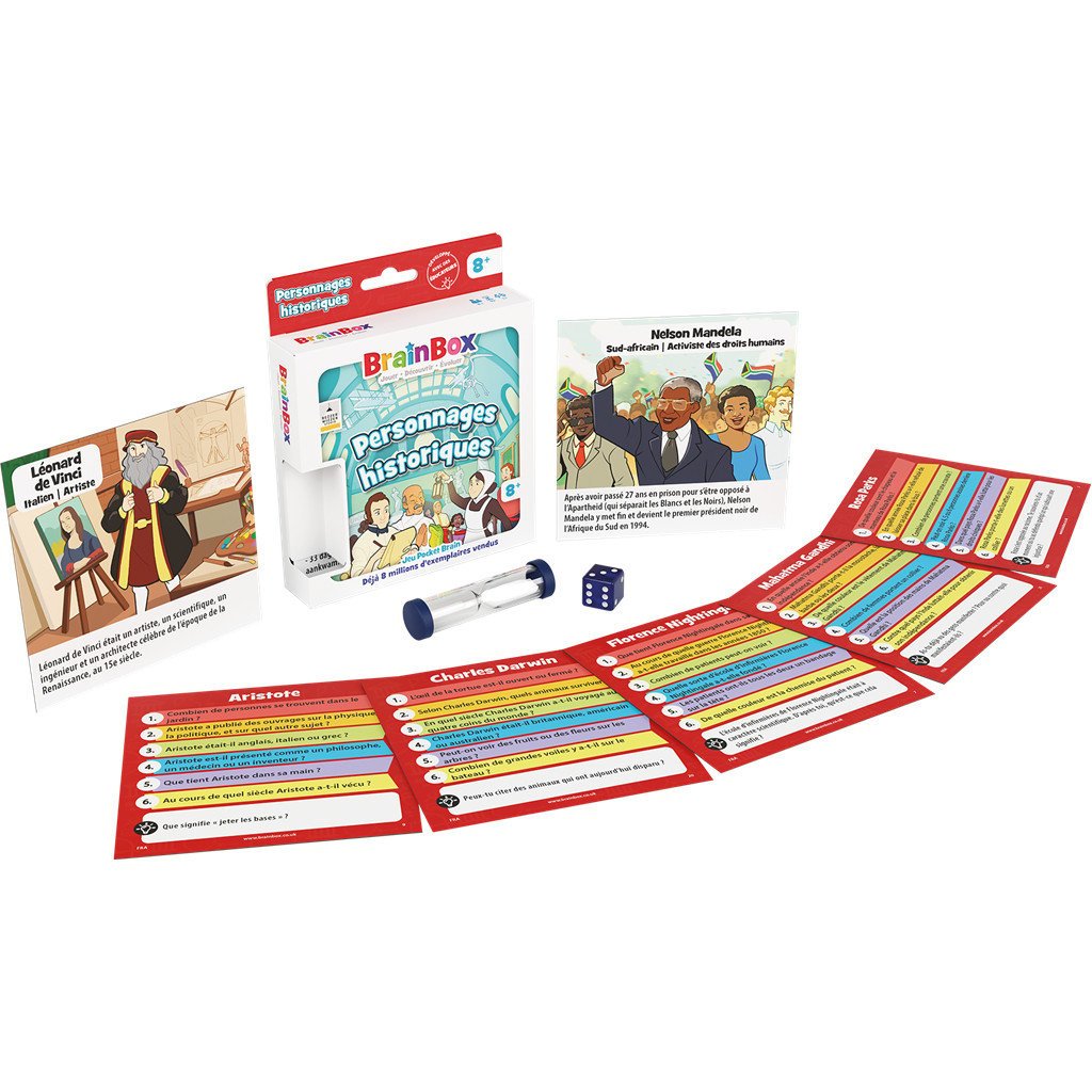 BrainBox Pocket : Personnages Historiques_Jeu - de - société